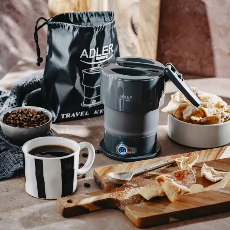 Virdulys Adler AD 1377G, 0,6 L, 600 W, pilkas