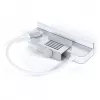 Satechi ST-UCICHS USB 3.2 Gen 1 Type-C dokas / prievadų replikatorius su USB-A, SD/MicroSD, sidabrinis