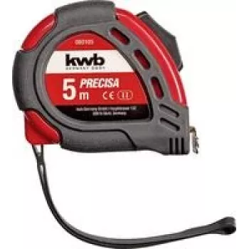 Matavimo juosta KWB PRECISA BANDMASS 5 m — KWB 060105, 5 m, ištraukiama
