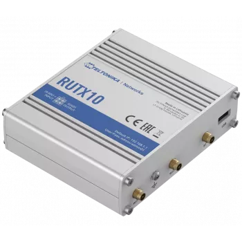 Belaidis maršrutizatorius Teltonika RUTX10 Gigabit Ethernet Dviejų juostų (2,4 GHz / 5 GHz) Baltas