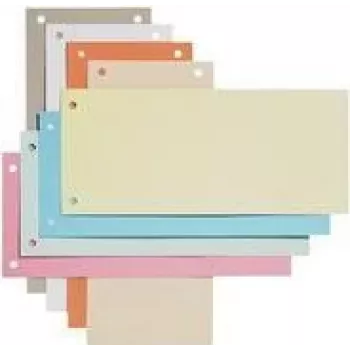 ELBA Skiriamieji lapai, kartoniniai, tinka DIN A4, oranžiniai, 190 g/m², perforacija: 1 x 80 mm, išmatavimai: (P)240 x (A)105 mm (06806 OG)