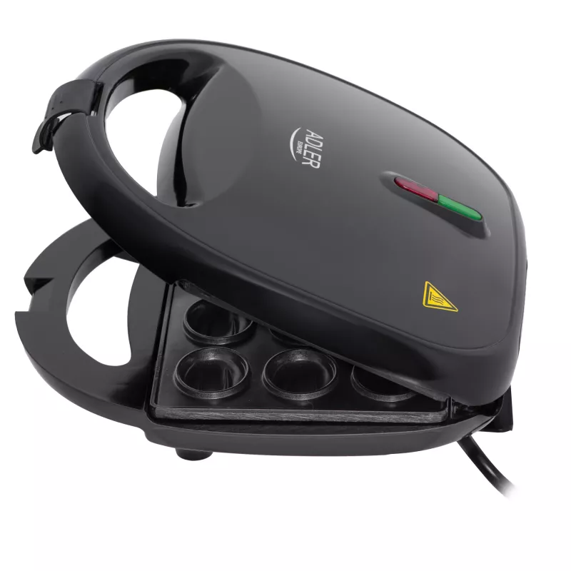 Adler AD 3071 Keptuvė riešutiniams sausainiams (12 vnt.) Juoda
