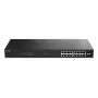 D-Link DGS-1018P/E 18 prievadų nevaldomas PoE jungiklis – 16 x Gigabit RJ-45, PoE (IEEE 802.3af/at), 36 Gbit/s perjungimo talpa