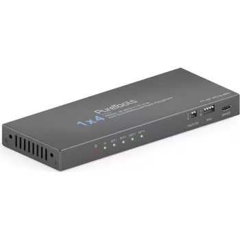 PureLink HDMI skirstytuvas PT-SP-HD14-48G 1x4 HDMI 2.1 – 48Gbps – 8K – Laidas – Audio/Multimedija