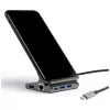 Laikiklis planšetei / išmaniajam telefonui 7in1 Dex HDMI/RJ45