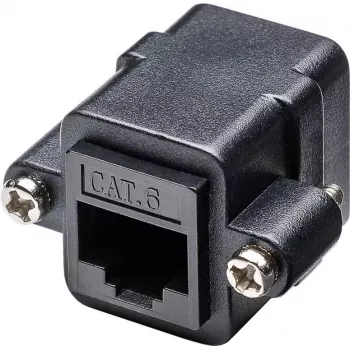 Wentronic 81365 Juoda RJ45 kištukinė jungtis