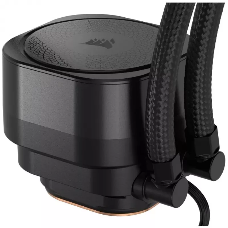Corsair NAUTILUS 240 RS – skystu aušinamas procesoriaus aušintuvas, juodas