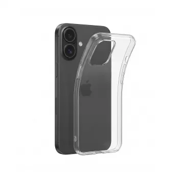 PEDEA Soft TPU Dėklas Apple iPhone 16 Plus - skaidrus (50160991)