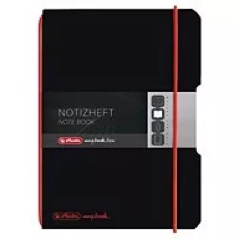 Užrašų knygelė Herlitz 11361599 A6 40 lapų juoda