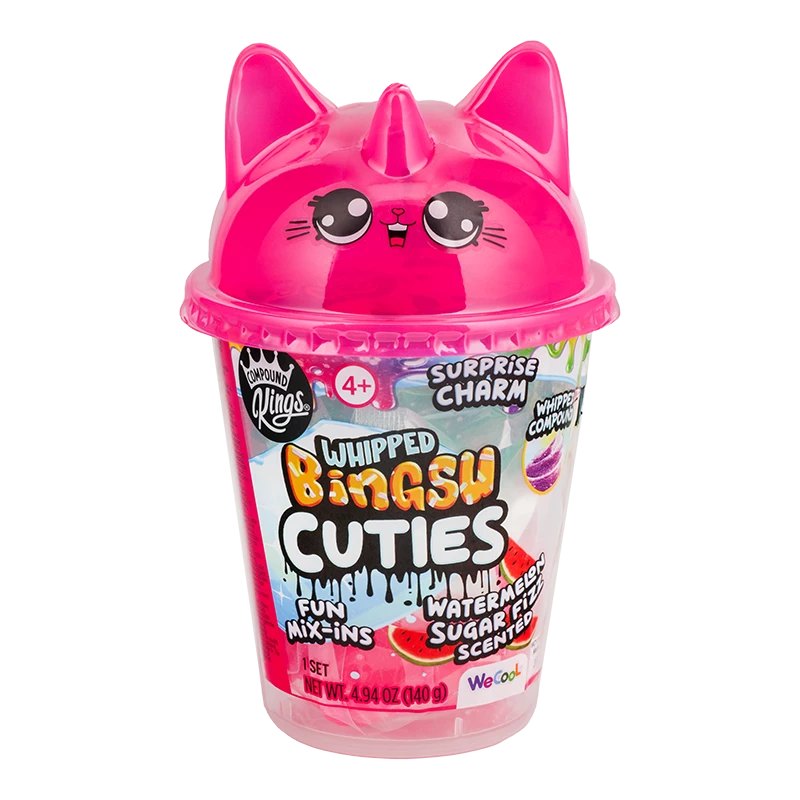 WeCool Whipped Bingsu Cuties Watermelon Sugar Fizz slaimo rinkinys