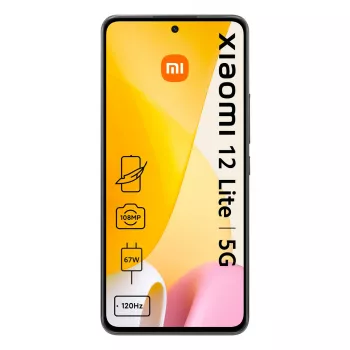 Xiaomi 12 Lite 5G išmanusis telefonas, Dual-SIM, 8 GB RAM / 128 GB vidinė atmintis, OLED ekranas, 6,55 colio, 2400 x 1080 pikselių (120 Hz)