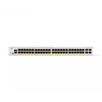 Valdomas tinklo jungiklis Cisco Catalyst 1300-48P-4G 48 prievadų GE PoE 4x1GE SFP