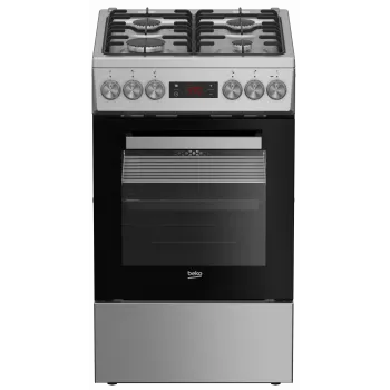 Dujinė viryklė su elektrine orkaite BEKO FSM52321DXDT nerūdijantis plienas 50 cm, energijos klasė A