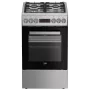 Dujinė viryklė su elektrine orkaite BEKO FSM52321DXDT nerūdijantis plienas 50 cm, energijos klasė A