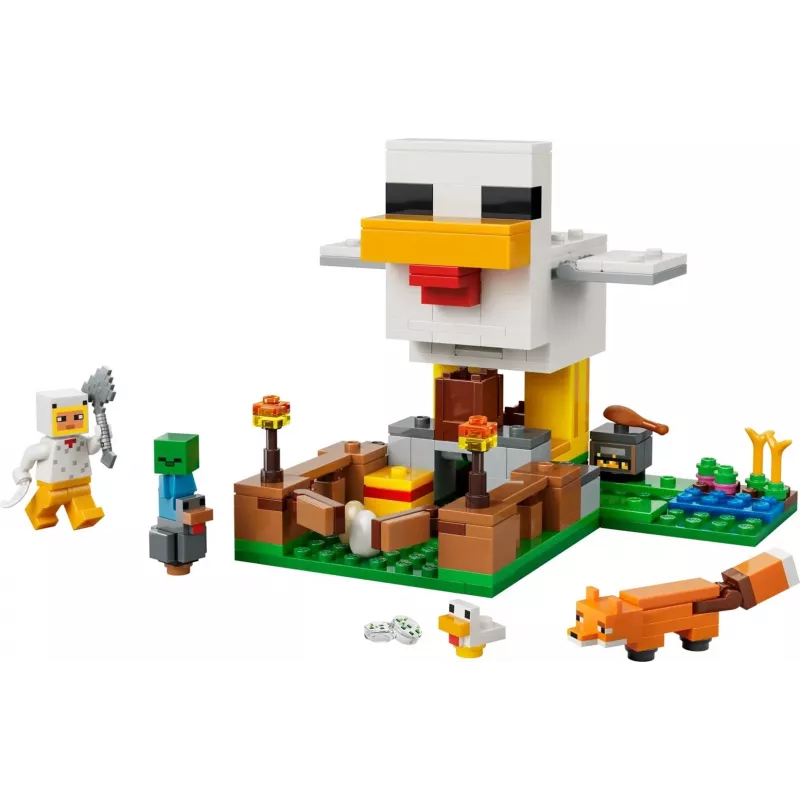 LEGO MINECRAFT 21585 Viščiukų ūkis