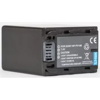 Baterija Extra Digital NP-FV100 7.2V 2200mAh, skirta suderinamoms kameroms ir vaizdo kameroms