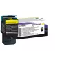 Originalus kasetė Lexmark C540H1YG geltona 1000 puslapių