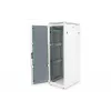 DIGITUS 36HE Unique tinklo spintelė 600x800mm stiklo durys pilka