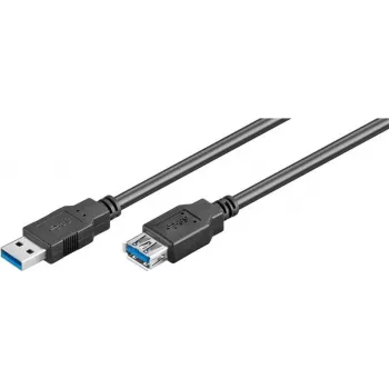 Wentronic 43998 USB laidas juodas