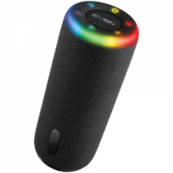 Nešiojamas garsiakalbis 2.0 SVEN PS-150, juodas, galia 10W (2x5W RMS), TWS, Bluetooth, FM, USB, ličio baterija 1800 mAh