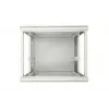 Extralink sieninis stovo korpusas 9U 600x600 ASP pilkas, metalinėmis durelėmis