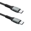 USB C laidas Qoltec 52358 1,5 m juodas USB 2.0 0,48 Gbit/s