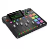 Studijos valdiklis RØDE Caster Pro II juodas – 4 XLR/TRS kombinuotos jungtys, 4 ausinių išėjimai, 8 pagalvėlės, jutiklinis ekranas, Wi‑Fi, Bluetooth, USB‑C