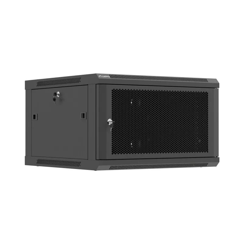 Sieninis 19 inch stovo korpusas 6U 600x600 juodas Lanberg WF01