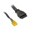 SilverStone I/O prievadas USB 3.0, tinkamas SG03B-F, SG04B-F, GD04, GD08, SG08