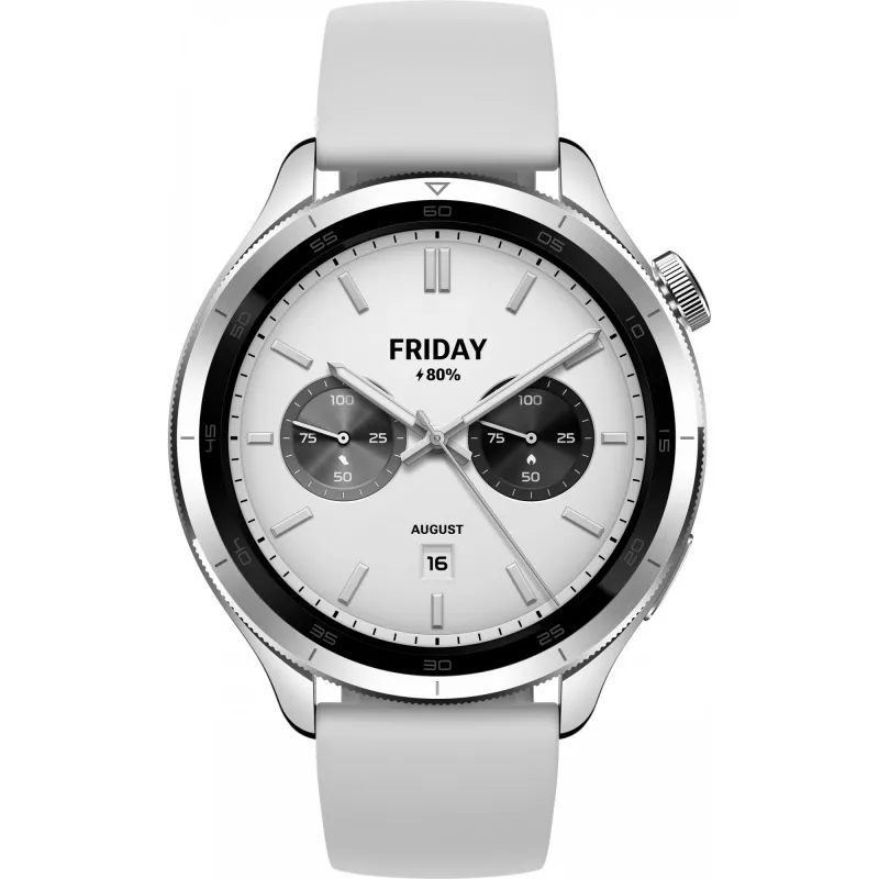 Išmanusis laikrodis Xiaomi Watch S4 sidabrinis