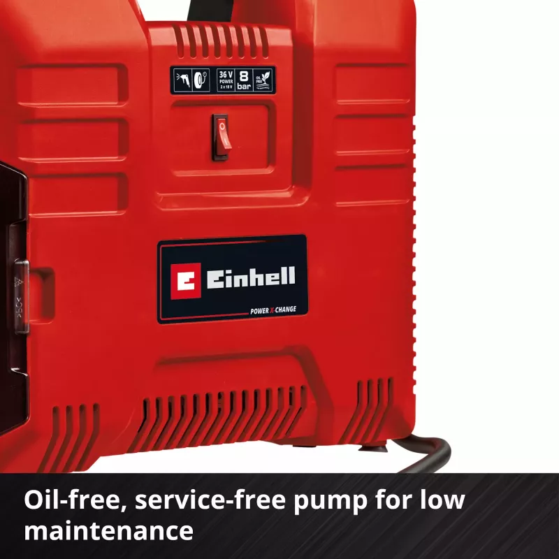 Oro kompresorius Einhell TE-AC 36/8 130 l/min 8 bar belaidis