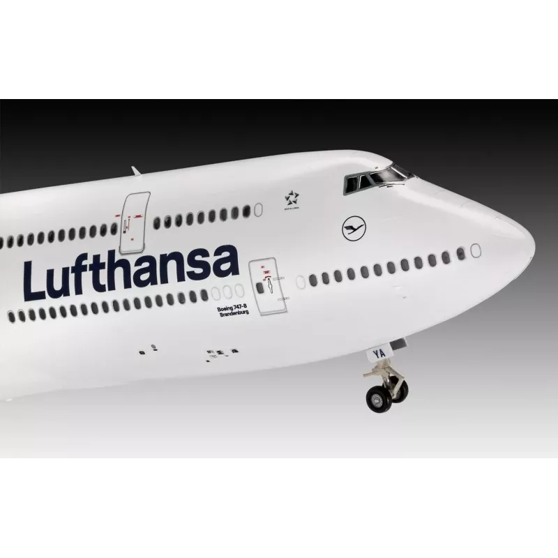 Lėktuvo modelis Revell Boeing 747-8 Lufthansa New Livery