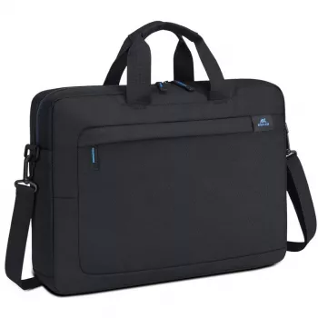 Portfelis Rivacase 8036 40,6 cm 16 colių Juodas Nešimo rankena Pečių diržas