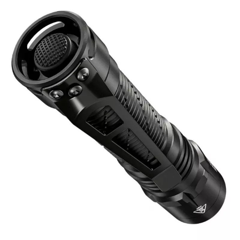 Rankinis žibintuvėlis Nitecore MT2C Pro, kompaktiškas aliuminis, LED, įkraunamas per USB, 50 lm min., atsparus vandeniui 2 m, smūgiams, 117,5 mm, 64 g, juodas