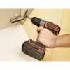 Gręžtuvas Black & Decker ASD18K-QW, be rakto, 1,5 Ah, juodai oranžinis