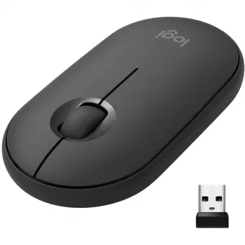 Belaidė optinė pelė Logitech Pebble M350 / Graphite 910-005718