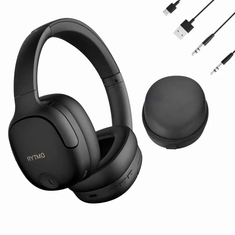 Ausinės Manta HDP1001BK Rytmo Elegance Juodos