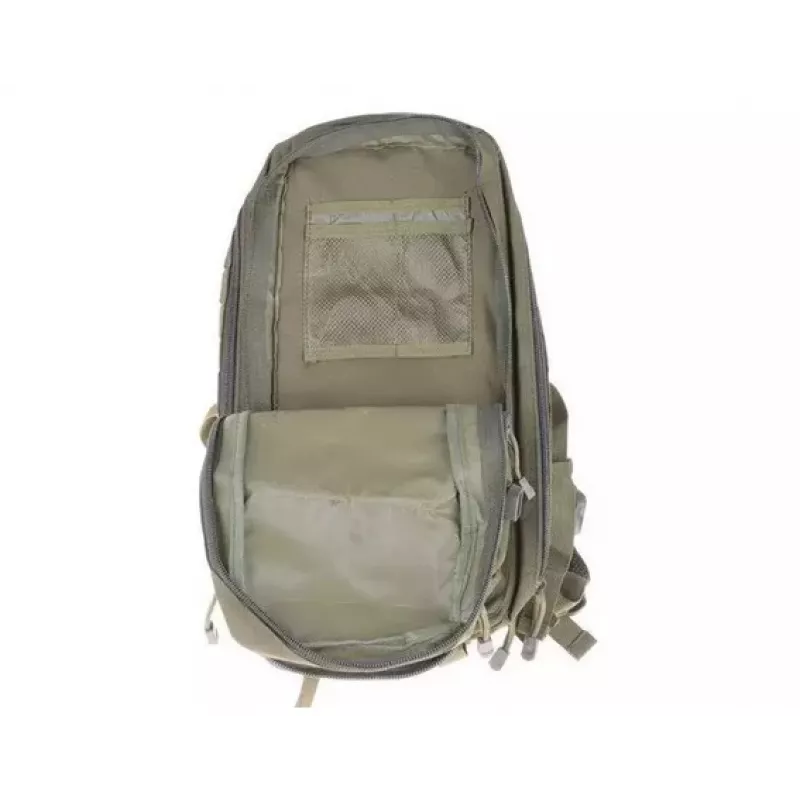 Taktinė kuprinė GFC Assault Pack GFT Alyvuogė GFT-20-008352, 25 L, nailonas, lazeriu pjaustyta, 450×210×200 mm
