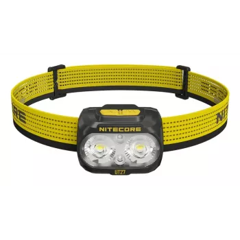 Nitecore UT27 MCT juodas, geltonas galvos žibintuvėlis LED
