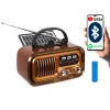 Nešiojamas analoginis AM/FM radijas RA16 su saulės baterija