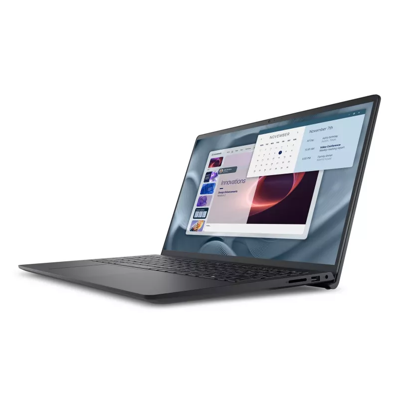 DELL Pro 15 Essential PV15250 nešiojamas kompiuteris 15,6 colio Full HD, Intel Core i5-1334U, 8 GB DDR5, 512 GB SSD, Windows 11 Pro, juodas