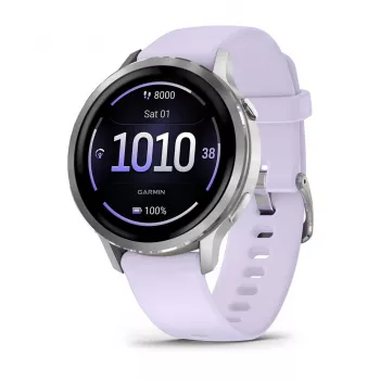 Garmin Venu 4 3,05 cm (1,2 inch) AMOLED 41 mm sidabrinis laikrodis su GPS