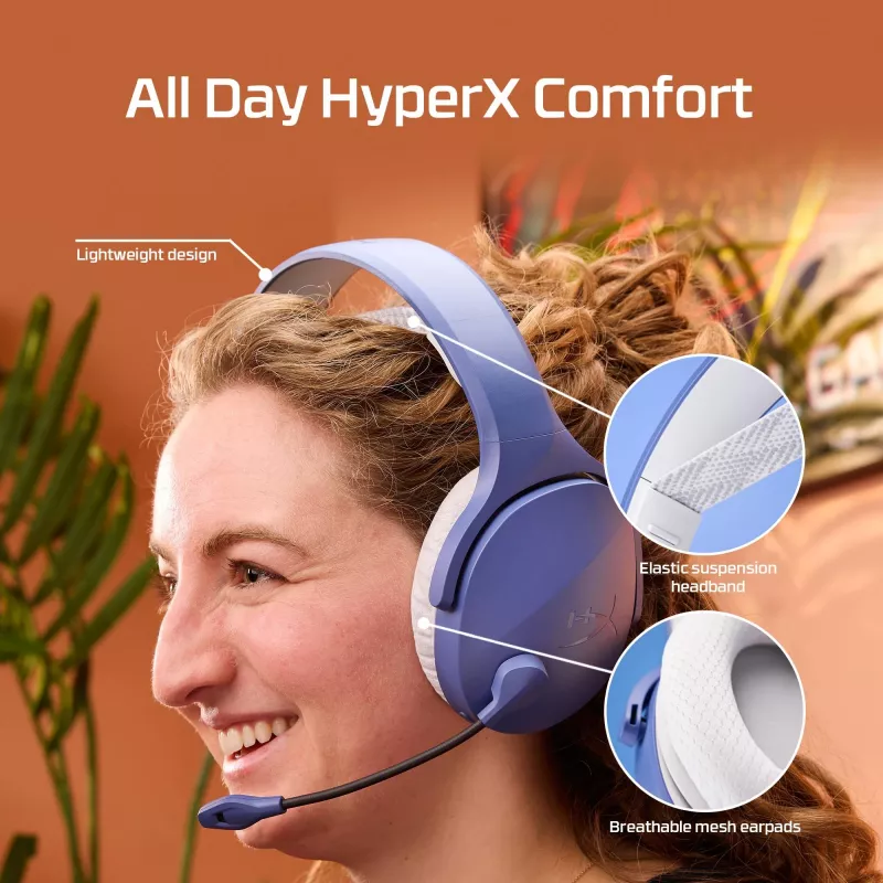 HyperX Cloud Jet – belaidės žaidimų ausinės (juodos)