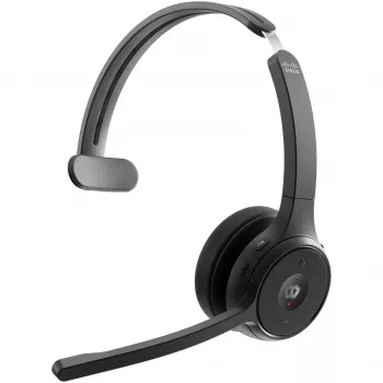 721 belaidė viena ausinė ON-EAR ausinė USB-A rinkinys CARBON juoda
