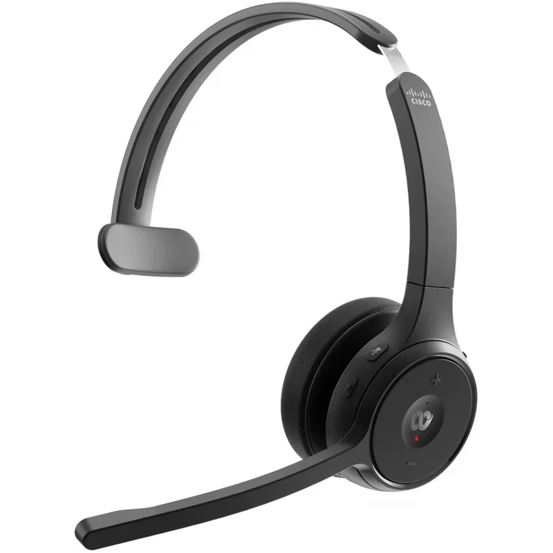 721 belaidė viena ausinė ON-EAR ausinė USB-A rinkinys CARBON juoda
