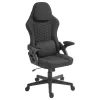 Deltaco DC130 Gaminė kėdė Soft Woven Mesh juoda (GAM-180)