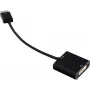 Converteris DisplayPort 1.2 į DVI24+1, juodas kabelis, 15 cm