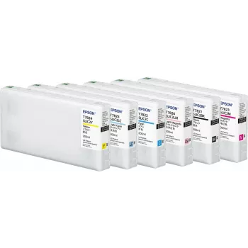 Rašalo kasetė Epson T782 Šviesiai purpurinė 200 ml profesionaliems spausdintuvams