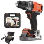 Belaidis gręžtuvas-suktuvas Black & Decker BCD382D1XK 18V 2Ah
