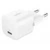 Įkroviklis Belkin BoostCharge 25W USB-C PD (vidaus lizdui) Baltas